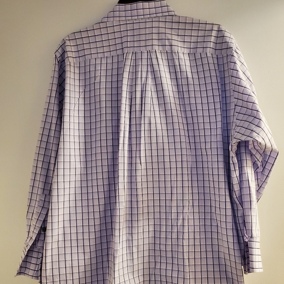 MICHAEL Michael Kors Purple Plaid Shirt - Picture 2 of 5